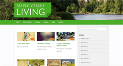 Desktop Screenshot of maplevalleyliving.com