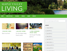 Tablet Screenshot of maplevalleyliving.com